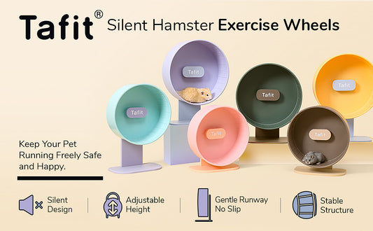 TAFIT Super Silent Colour Contrast Running Wheel