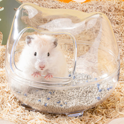 (SG) Acrylic Hamster Sand Bath and Toilet